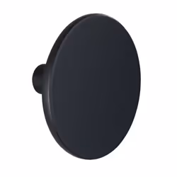 WENKO 24431100, Interno, Gancio universale, Nero, Poliresina, Vite, Rotondo
