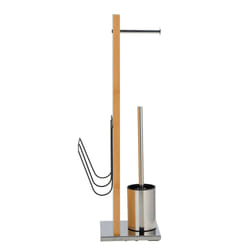 WENKO 24500100 scopino e porta scopino WC Scopino da bagno e supporto