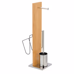 WENKO 24500100 scopino e porta scopino WC Scopino da bagno e supporto