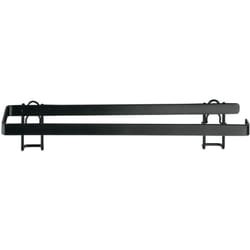 Porta Rotolo da Cucina Muro Nero Gala, Porta asciugatutto da muro per l'organizzazione di rotoli di carta da cucina di dimensioni standard venduti in
