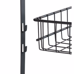 WENKO 54112100 organizzatore per conservazione da appendere Metallo Nero - Vista aggiuntiva 4