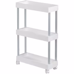 Riempire saggiamente gli spazi vuoti - il carrello stretto da cucina e bagno Mino offre molteplici funzionalità per la cucina ...