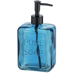 Dispenser di Sapone Pure Soap, Dispenser di Sapone Liquido Ricaricabile in Vetro di Alta qualità, Dispenser di disinfettante per la Cucina e Il