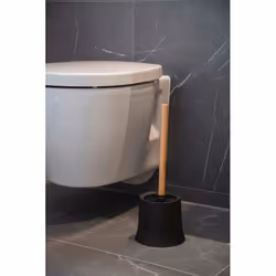 WENKO 24753100 scopino e porta scopino WC Scopino da bagno e supporto