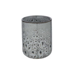 Wenko - Bicchiere Portaspazzolino Oviedo, Bicchiere per Bagno, ceramica, ø 7,5x9,5 cm, multicolore