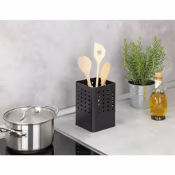 Questo elegante accessorio porta ordine in cucina: il porta utensili Silio di WENKO consente di riporre senza sforzo cucchiai ...