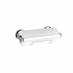 WENKO 5871100 Supporto per asciugamani di carta a parete Metallo Argento
