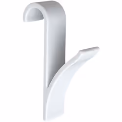Set di 6 ganci per radiatori asciugamani da bagno, pratici e poco ingombranti. Realizzati in plastica, i ganci aiutano a mant ...