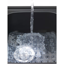 Tappetino protettivo per lavello Kristall, protegge da graffi, protezione per stoviglie, Plastica, 31x27,5 cm, trasparente - Wenko