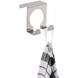 Il doppio gancio per porte e cucina di alta qualità è realizzato in acciaio inossidabile opaco. Questo genio universale, poco ...