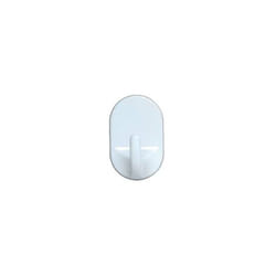 Gancio ovale medium bianco