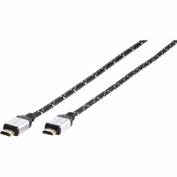 Vivanco 42203, 5 m, HDMI tipo A (Standard), HDMI tipo A (Standard), 3840 x 2160 Pixel, Compatibilità 3D, Nero