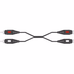 SpeaKa Professional SP-1300380 cavo audio 3 m 2 x RCA Nero - Vista aggiuntiva 2