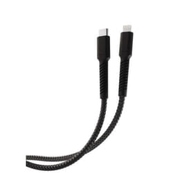 Vivanco 63642 cavo Lightning 2,5 m Nero