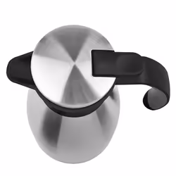 EMSA 514499 caraffa, brocca e bottiglia Nero, Acciaio inox