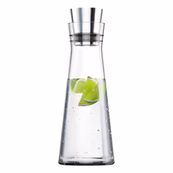 EMSA 515675 caraffa, brocca e bottiglia 1 L Acciaio inox, Trasparente - Vista aggiuntiva 2