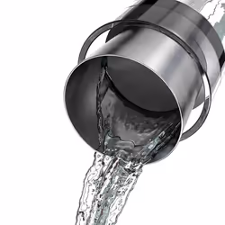 EMSA 515675 caraffa, brocca e bottiglia 1 L Acciaio inox, Trasparente - Vista aggiuntiva 4
