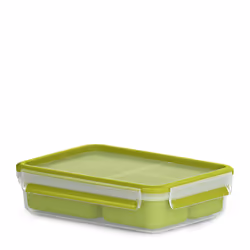 EMSA 518100, Scatola, Rettangolare, 1,2 L, Trasparente, Germania, 163 mm