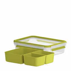 EMSA 518100 recipiente per cibo Rettangolare Scatola 1,2 L Trasparente 1 pz