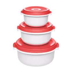 EMSA 518999, Rosso, Bianco, Plastica, Germania, 135 mm, 245 mm, 310 mm