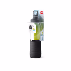 EMSA KW DRINK2GO N31001 Uso quotidiano 700 ml Vetro Nero, Trasparente - Vista aggiuntiva 4