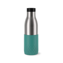 EMSA Bludrop Sleeve N3110600 borraccia Uso quotidiano 500 ml Acciaio inox Verde, Acciaio inox