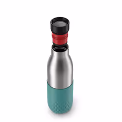 EMSA Bludrop Sleeve N3110600 borraccia Uso quotidiano 500 ml Acciaio inox Verde, Acciaio inox