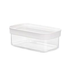 EMSA Optima Rettangolare Contenitore 0,45 L Trasparente, Bianco 1 pz