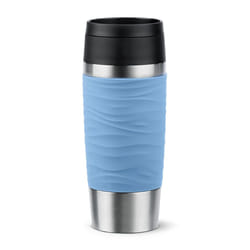 EMSA Travel Mug Waves 36 ml Blu, Acciaio inox