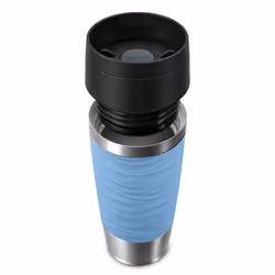 EMSA Travel Mug Waves 36 ml Blu, Acciaio inox
