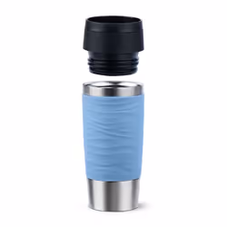 EMSA Travel Mug Waves 36 ml Blu, Acciaio inox
