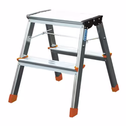 SCALA DEHANDY DE DOUBLE FOLDING STEP KRAUSE TREPPY 130020Krause Folding Step Treppy silver . Con 3 anni di garanzia e con EAN ...