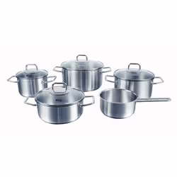 Fissler Viseo, 5-set, Pan set, Acciaio inox, Acciaio inox, 5 pz