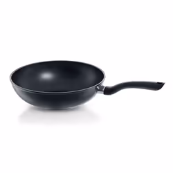 Fissler 045-801-28-100/0, Rotondo, Wok/padella per cottura al salto, Nero, PTFE, Alluminio, 3,5 L