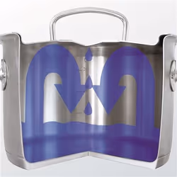 Fissler 084-128-20-000/0 pentolone 4 L Acciaio inox