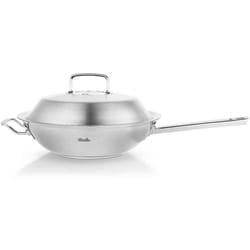 Fissler 084-888-30-000/0 padella Wok/padella per cottura al salto Rotondo