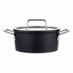 Fissler Adamant 4,9 L Nero, Acciaio inox
