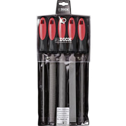 Dick 1304401-2K Kit lime/raspe 5 pz. Lunghezza di taglio 200 mm 1 KIT