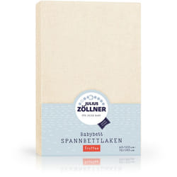 Julius Zöllner 8300113230 lenzuolo da letto 70 x 140 cm Lenzuolo elasticizzato Cotone