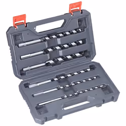 Dettagli tecnici Diametro di foratura 8 mm, 10 mm, 12 mm, 14 mm, 16 mm, 18 mm Idoneità del materiale Legno, Legno duro, Legno ...