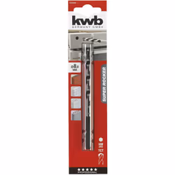 Descrizione La punta da trapano del trapano per calcestruzzo e pietra kwb ROCKER® con gambo esagonale è costituita da una pia ...