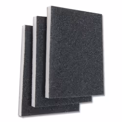 kwb 089020 fornitura per levigatura manuale Spugna abrasiva A grana media 3 pz