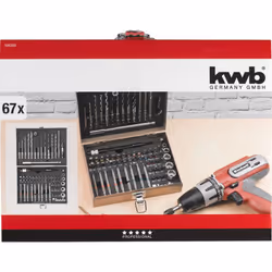 kwb 106300 punta per trapano Set di punte per trapano 67 pz - Vista aggiuntiva 4