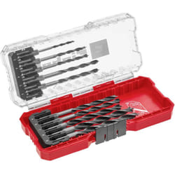 108733 Kit punte a spirale da legno 10 parti 3 mm, 4 mm, 5 mm, 6 mm, 7 mm, 8 mm 1 kit - Einhell