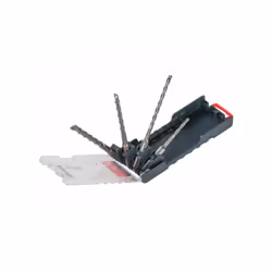 KWB Einhell 49109164 Set 4 Punte SDS-PLUS Ø6/8/10mm 160mm - Ø5mm 110mm Set punte trapano percussione, attacco per SDS plus, p ...