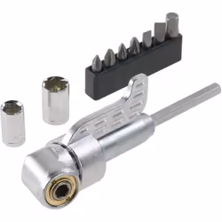 Kraftixx: attacco per cacciavite angolare. Informazioni sull'articolo. 9 pezzi. Set 6 punte, C 6.3, 25 mm. PZ N. 1, 2. PH n.  ...