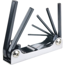 KWB - Chiave esagonale 2 mm, 2.5 mm, 3 mm, 4 mm, 5 mm, 6 mm, 8 mm, 10 mm 7 parti