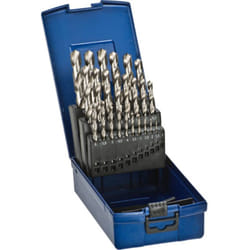 KWB - 205720 hss Kit punte a spirale da metallo 25 parti din 338 Alberino cilindrico 1 pz.