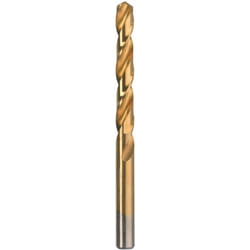 KWB - Drill in metallo ø 1.5 mm hss Tin 238615 (trapano a spirale hss, qualità industriale, terra di precisione, alta velocità di taglio, din 338,
