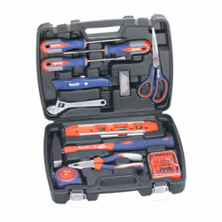 KWB Einhell 49370720 Set 40 Utensili Manuali Bits Valigetta Valigetta con gamma di utensili 40 pezzi : 1 martello, 2 cacciavi ...